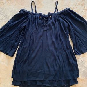 Flowy off the shoulder dress